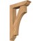 Ekena Millwork Westlake Traditional Smooth Bracket w/ Offset Brace, Western Red Cedar, 5 1/2"W x 22"D x 34"H BKT0604X22X34WTL01SWR - alternate 1